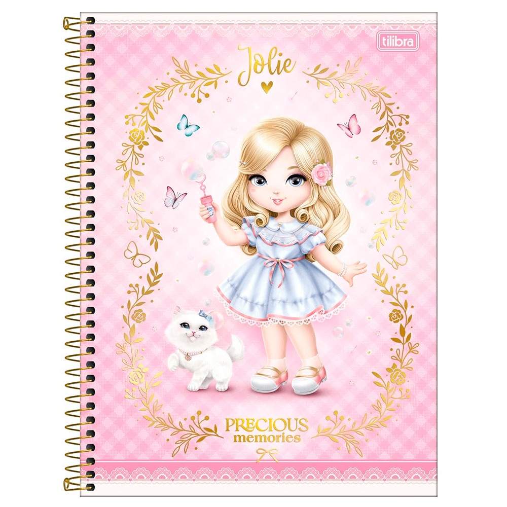 CADERNO C.D. 1X1 JOLIE
